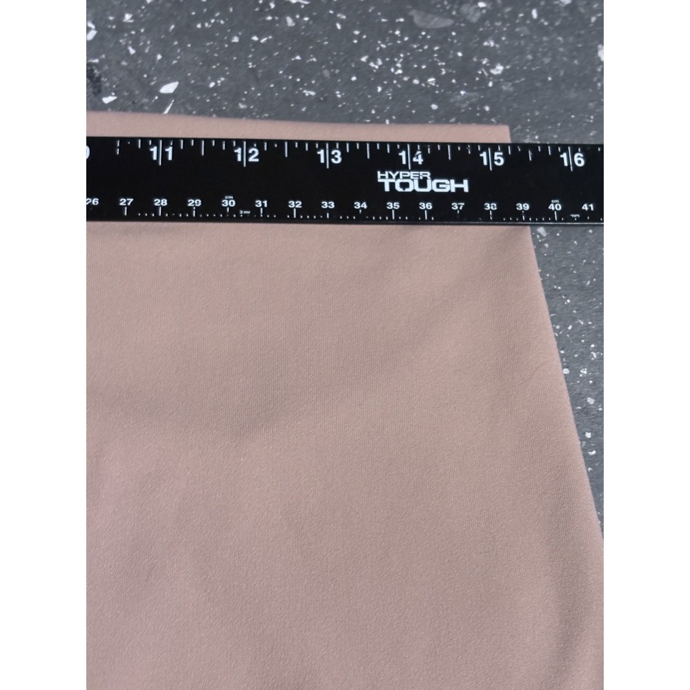Ingrid & Isabel Maternity High Rise Over Belly Active Bike Shorts Taupe Size XL - Picture 4 of 5